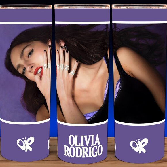 Glow in the Dark Olivia Rodrigo Guts Cup Mug Tumbler 20oz - Picture 2 of 4